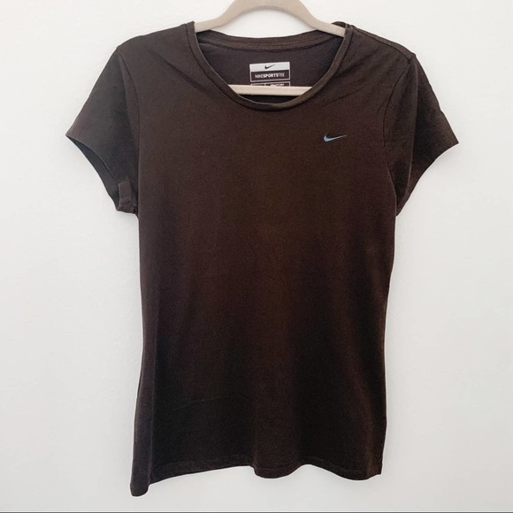 Nike Tops - Nike Sports Dry Fit Brown Top Size XL